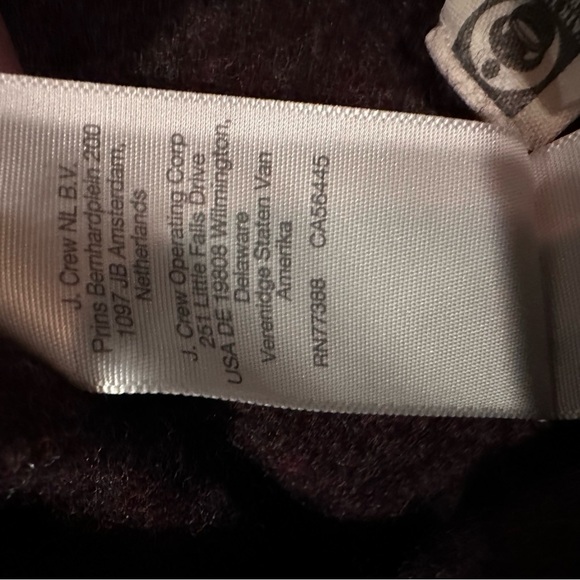 Madewell Merino Wool V-Neck Sweater Burgundy Soft Knit Women’s Small - Picture 8 of 8